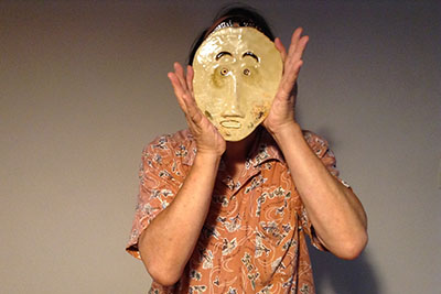須藤の作った陶仮面