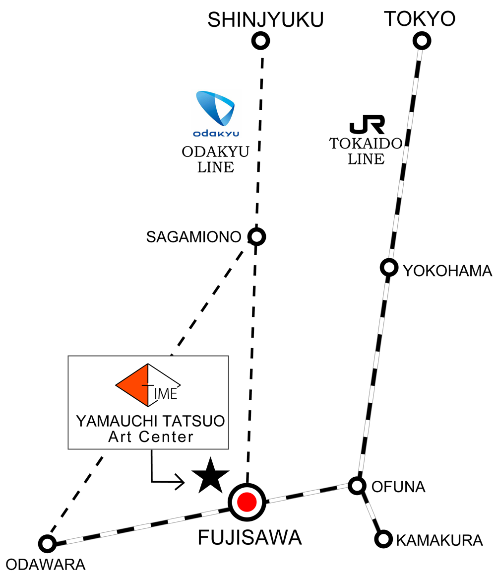 YAMAUCHI TATSUO Art Center Access MAP